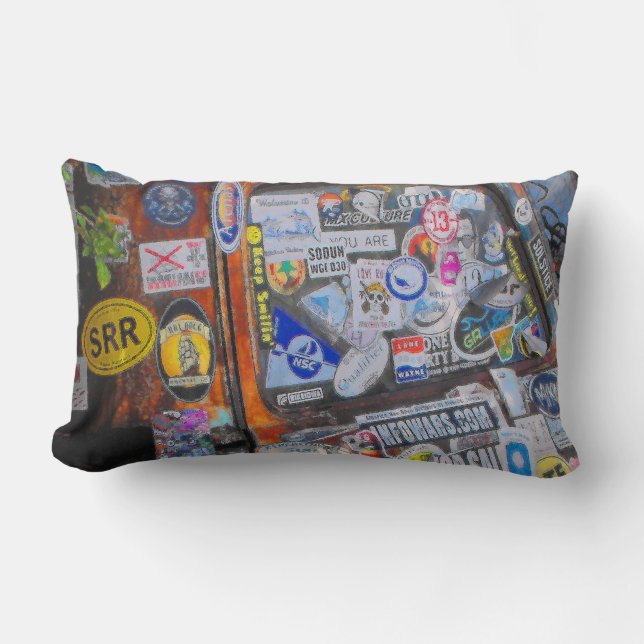 Coussin Rectangle Stickers (Recto)