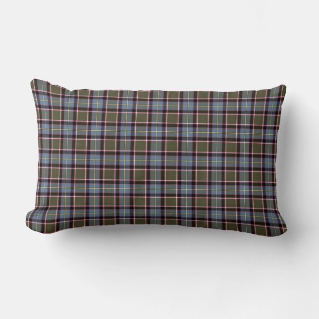 Coussin Rectangle Stirling et Bannockburn Scotland District Tartan (Recto)