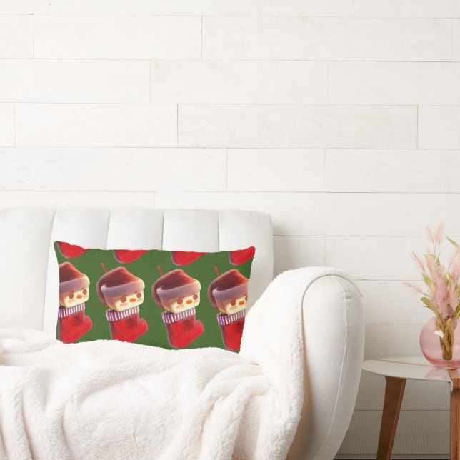 Coussin Rectangle Stockage de Noël (Canapé)