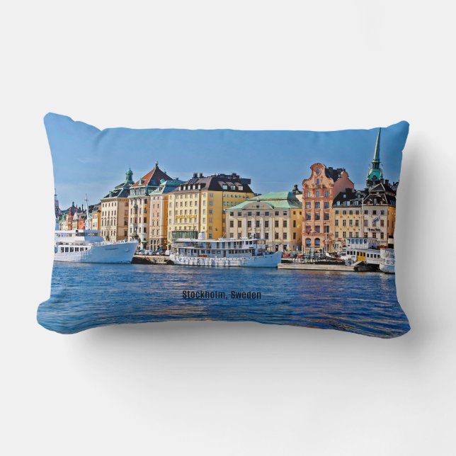 Coussin Rectangle Stockholm, Suède (Recto)