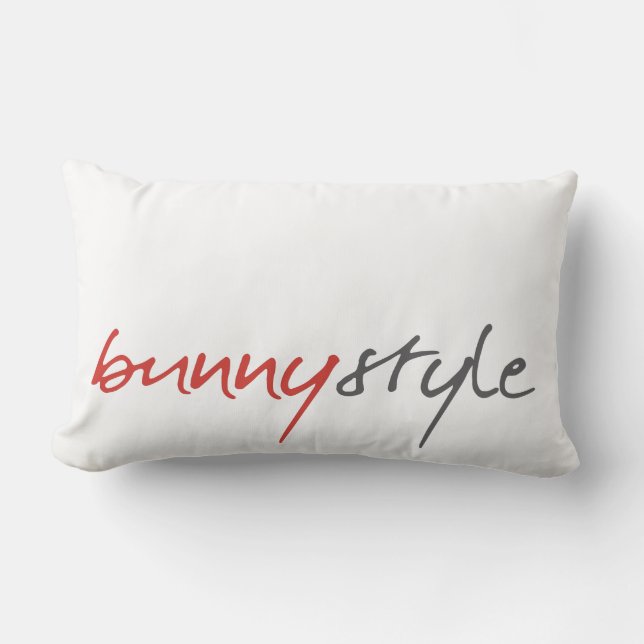 Coussin Rectangle Style Bunny - Respirer l'oreiller de l'extérieur (Recto)