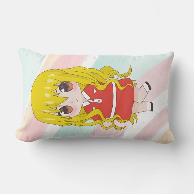 Coussin Rectangle style dessin animé (Recto)