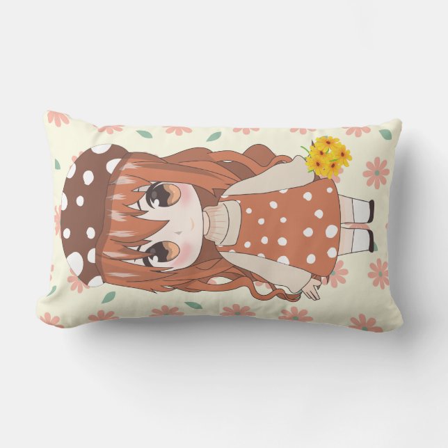 Coussin Rectangle style dessin animé (Recto)