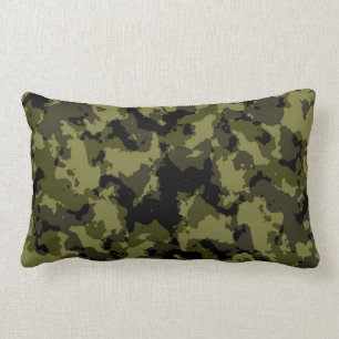 Coussin Rectangle Style militaire camouflage