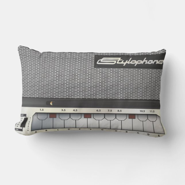Coussin Rectangle Stylophone (Recto)