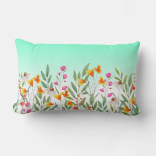 Coussin Rectangle Sublimation fleur sauvage