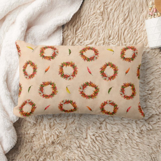 Coussin Rectangle Sud-Ouest du Chili Des couronnes partout sur le Mo (Couverture)