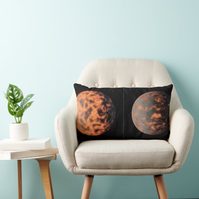 Coussin Rectangle Super-Earth 55 Cancri E (Chaise)