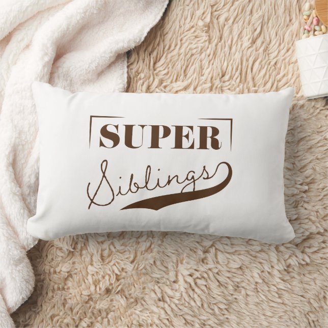 Coussin Rectangle Super sibling (Couverture)