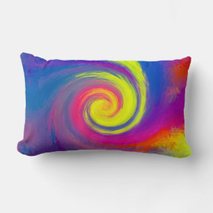 Coussin Rectangle Super spirale spirale Abstraite