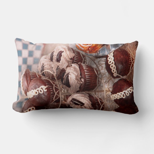 Coussin Rectangle Sweet - Cupcake - Cupcake montagne (Recto)