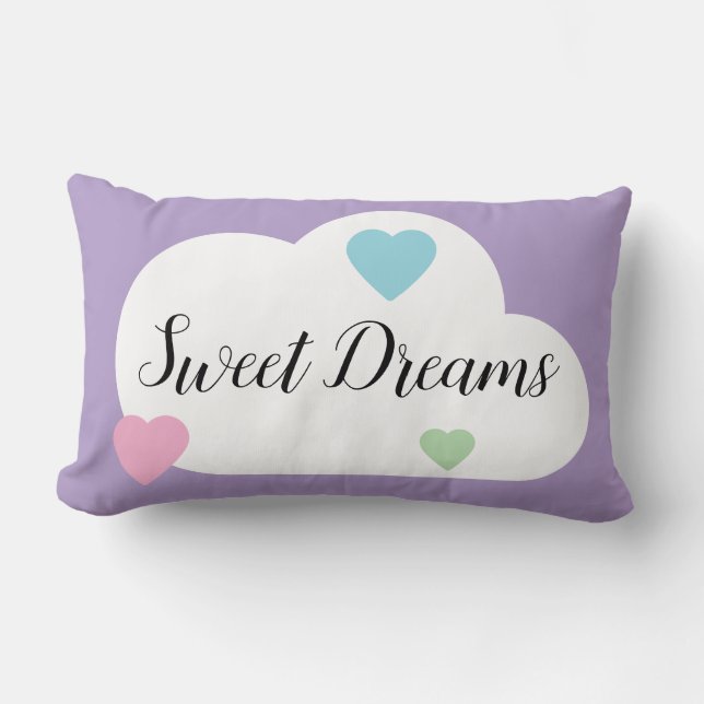 Coussin Rectangle Sweet Dreams et le soleil du matin (Recto)