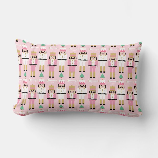 Coussin Rectangle Sweet Pastel Nutcracker Noël (Recto)
