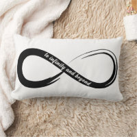 Symbole de coup de pinceau vers l'infini et au-del
