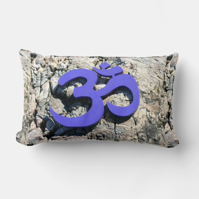 Coussin Rectangle Symbole de l'Om sacré (Recto)