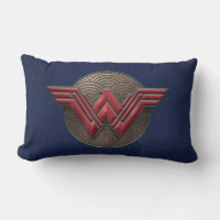 Symbole Wonder Woman sur les cercles concentrés