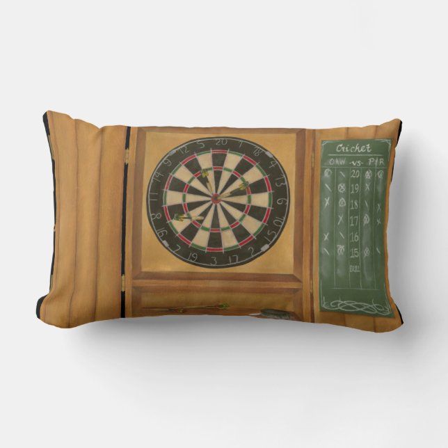 Coussin Rectangle Tableau de bord avec cote de cricket (Recto)