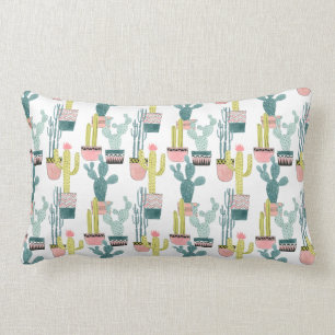 Coussin Rectangle Taco à propos d'amour   Motif Cactus