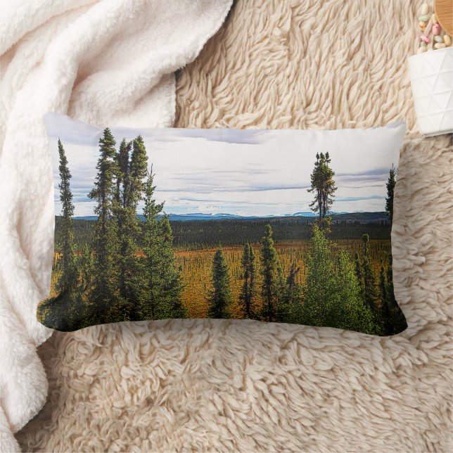 Coussin Rectangle Taiga été (Couverture)