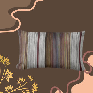 Coussin Rectangle Tailles multicolores Brown, rouille, gris