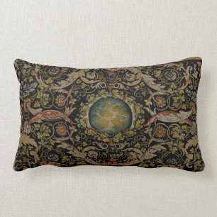 Coussin Rectangle Tapis 1 de Savonnerie (polychrome)