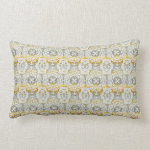 Coussin Rectangle Tapisserie Rosette II