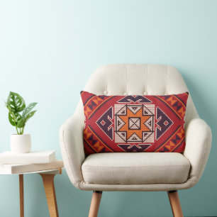 Coussin Rectangle Tapisserie vintage Kilim, Décorative Turque Maroca