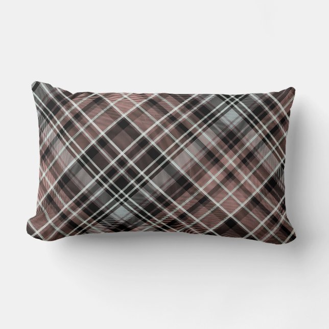 Coussin Rectangle Tartan plat classique (Recto)