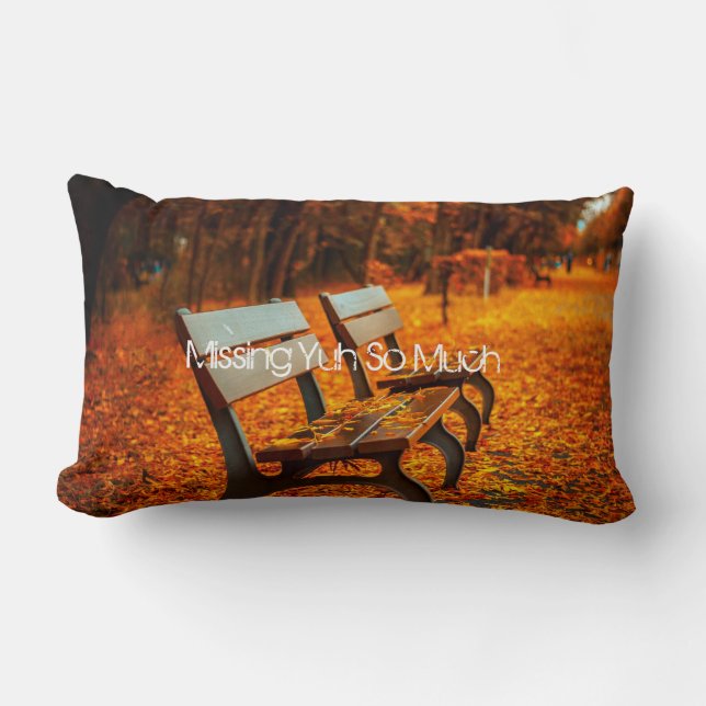 Coussin Rectangle T'As Tant Manqué (Recto)