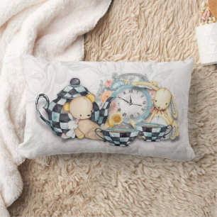 Coussin Rectangle Tasse de thé l'après-midi Pillow Lombaire pour Bab