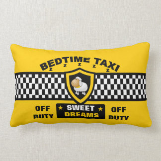 Coussin Rectangle Taxi de nuit - Taxi jaune