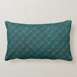 Coussin Rectangle Teal gothique
