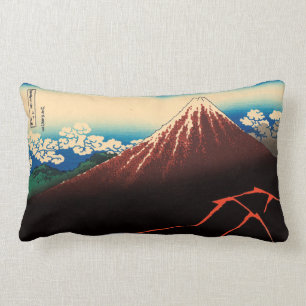 Coussin Rectangle Tempête de pluie sous le sommet