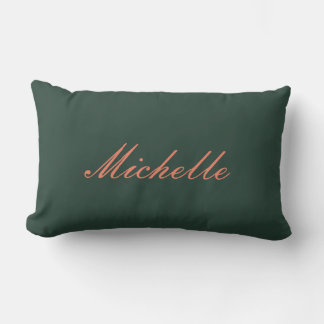 Coussin Rectangle Tendance Celtic Green Moderne Professionnel Votre