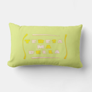 Coussin Rectangle Teresa Bella fait pour ses couleurs mixtes Voiture