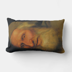 Coussin Rectangle Tête d'un vieil homme (par Quentin Metsys)