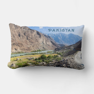 Coussin Rectangle Texte personnalisé Pakistan