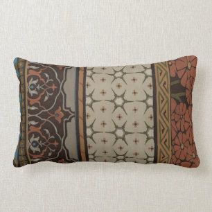 Coussin Rectangle Textile d'héritage avec les motifs décoratifs