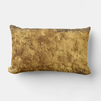 Coussin Rectangle Texture dorée
