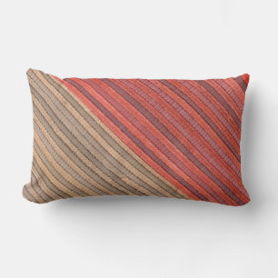 Coussin Rectangle Texture en cuir