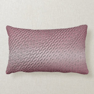 Coussin Rectangle texture pourpre métallique