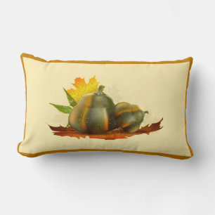 Coussin Rectangle Thanksgiving citrouille