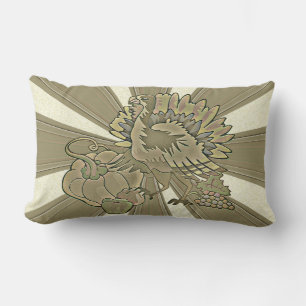 Coussin Rectangle Thanksgiving Turquie sculpté -