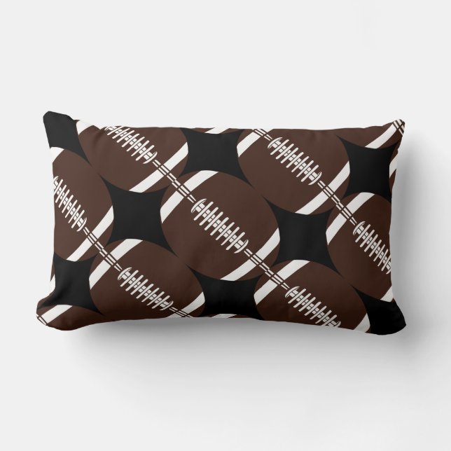 Coussin Rectangle Thème sportif Motif Football (Recto)