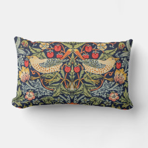 Coussin Rectangle Thief fraise William Morris