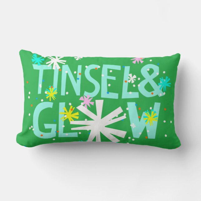 Coussin Rectangle Tinsel & Glow (Recto)