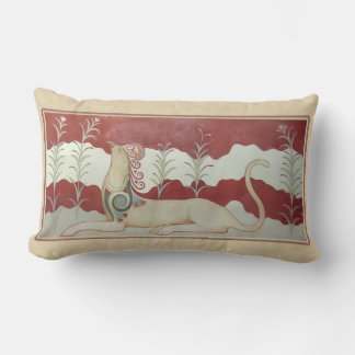 Coussin Rectangle Tissu d'oreiller d'art minoen ancien