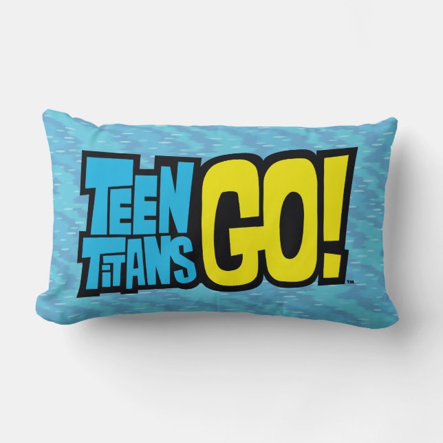 Coussin Rectangle Titans Ados, partez ! | Logo (Recto)