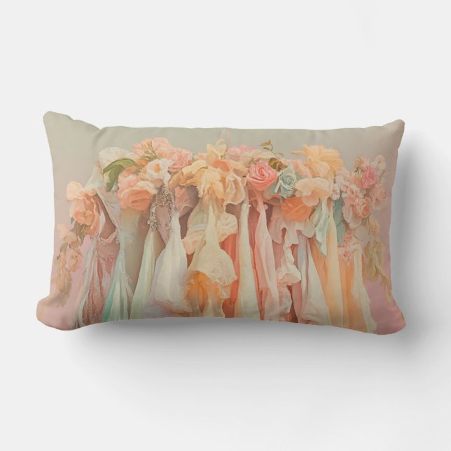 Coussin Rectangle Too Many Feelings,Trop d’Émotion (Recto)