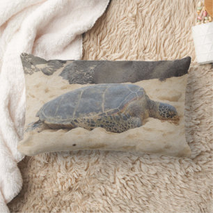 Coussin Rectangle Tortue marine hawaïenne